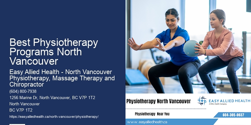 Downtown Best Physiotherapy Programs North Vancouver Physiotherapy Services