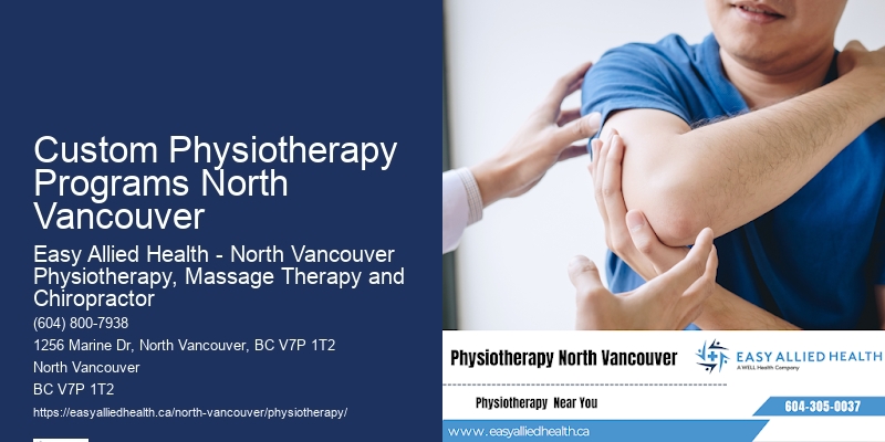 Private Physiotherapy Custom Physiotherapy Programs North Vancouver