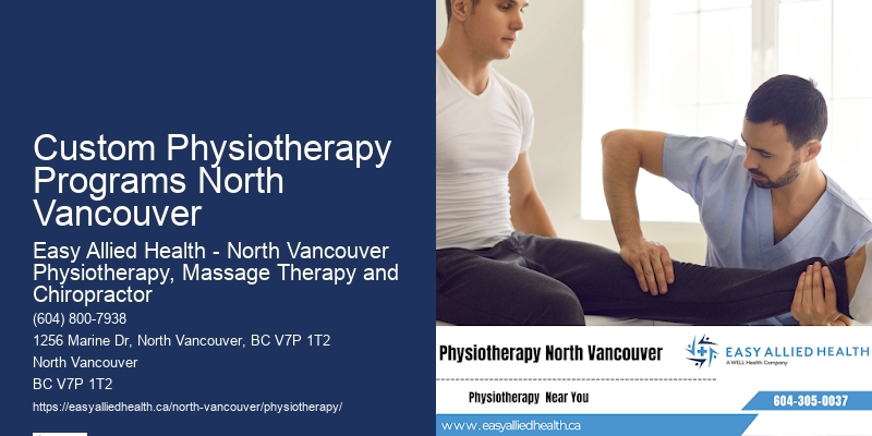 Custom Physiotherapy Programs North Vancouver Physiotherapy For Postural Correction