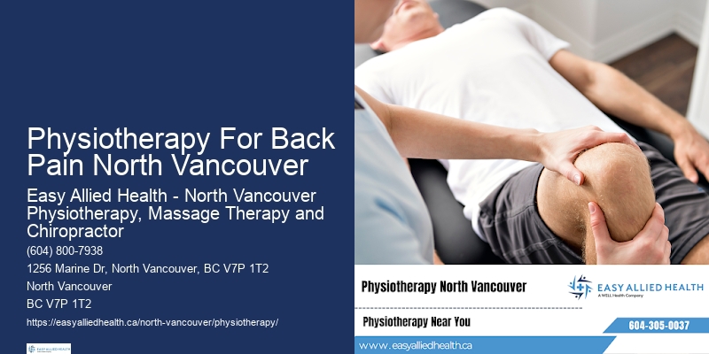 Physiotherapy For Posture Correction Physiotherapy For Back Pain North Vancouver
