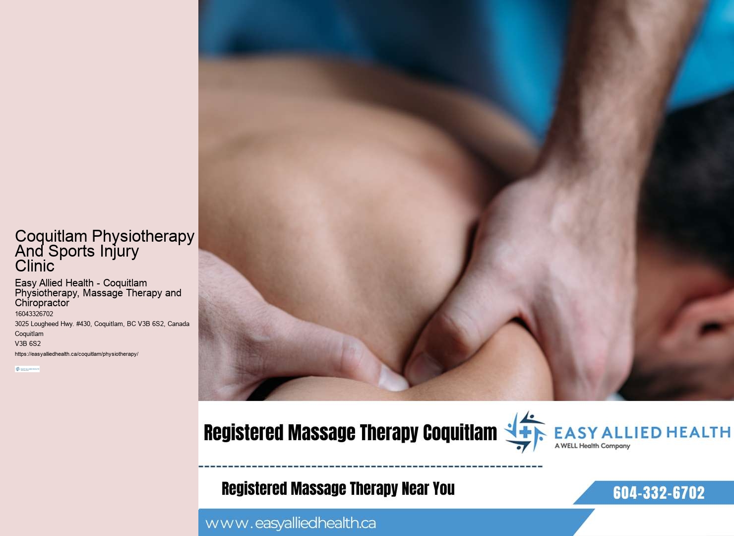 Pelvic floor rehabilitation Coquitlam