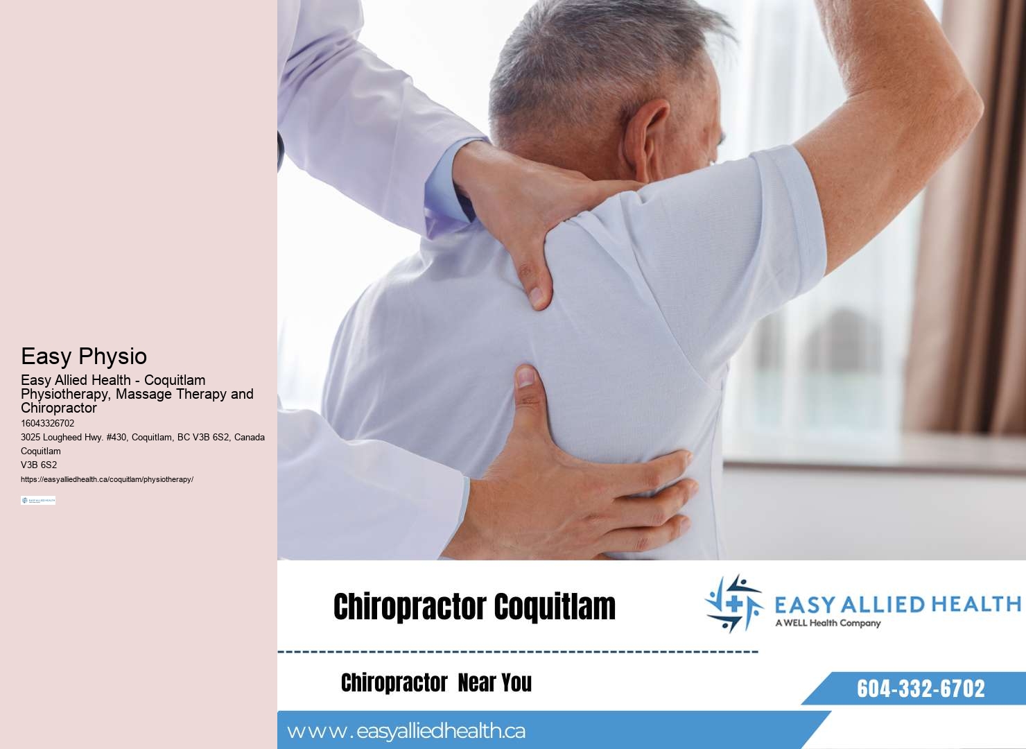 Coquitlam physiotherapy assessment