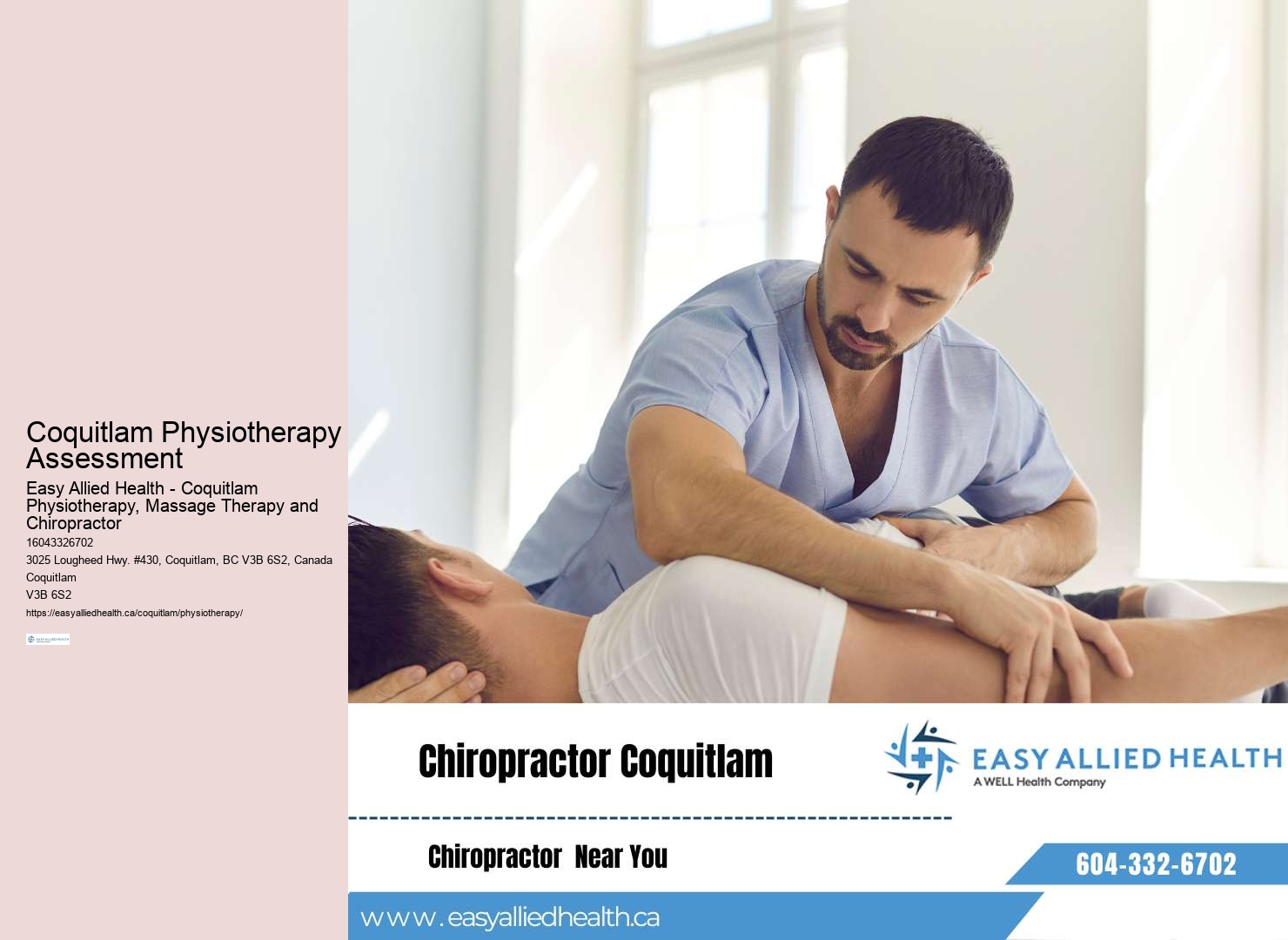 Coquitlam Physiotherapy for whiplash injuries