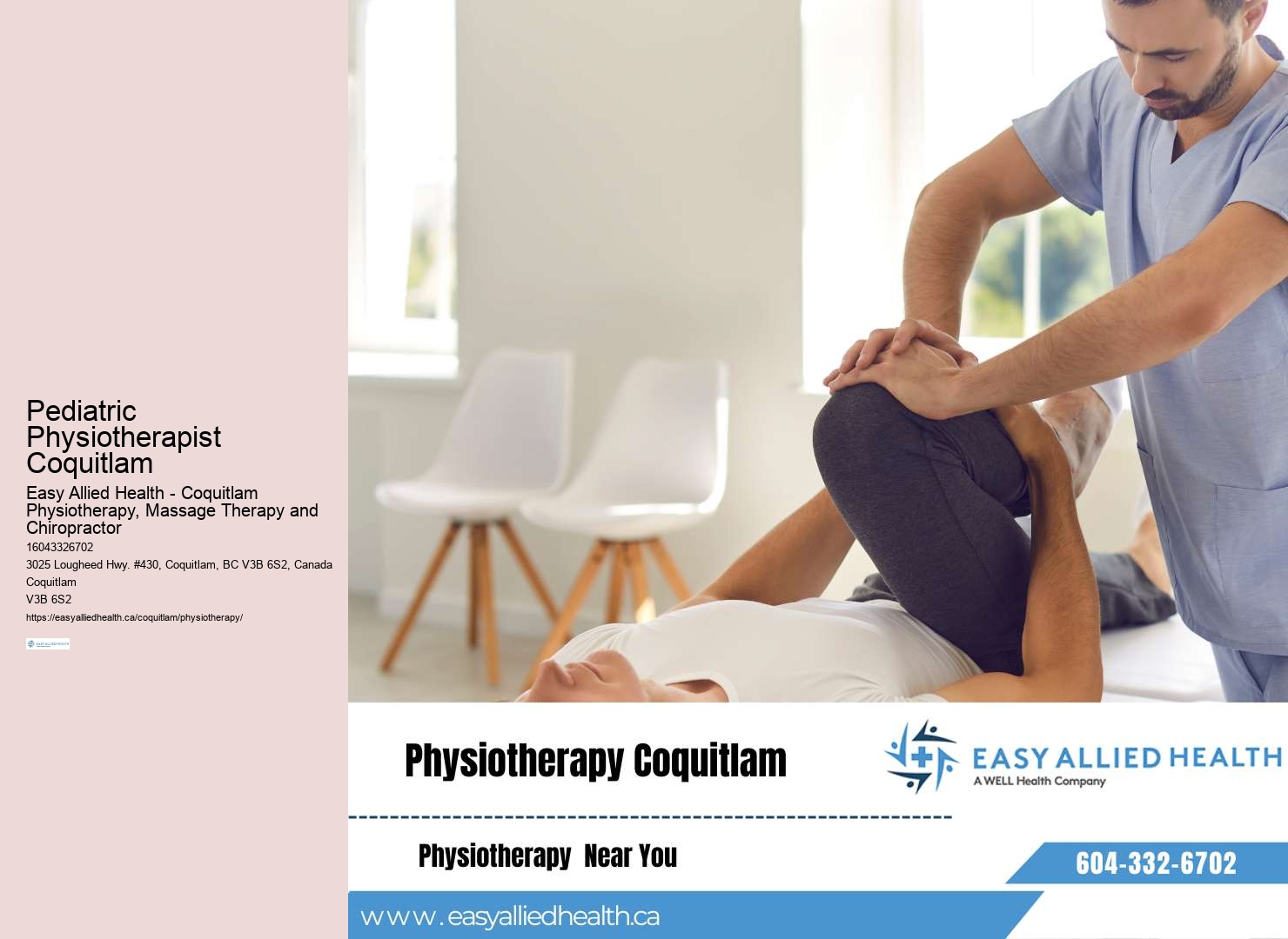 Trusted manual therapy sessions Coquitlam