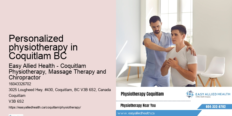 Personalized physiotherapy in Coquitlam BC