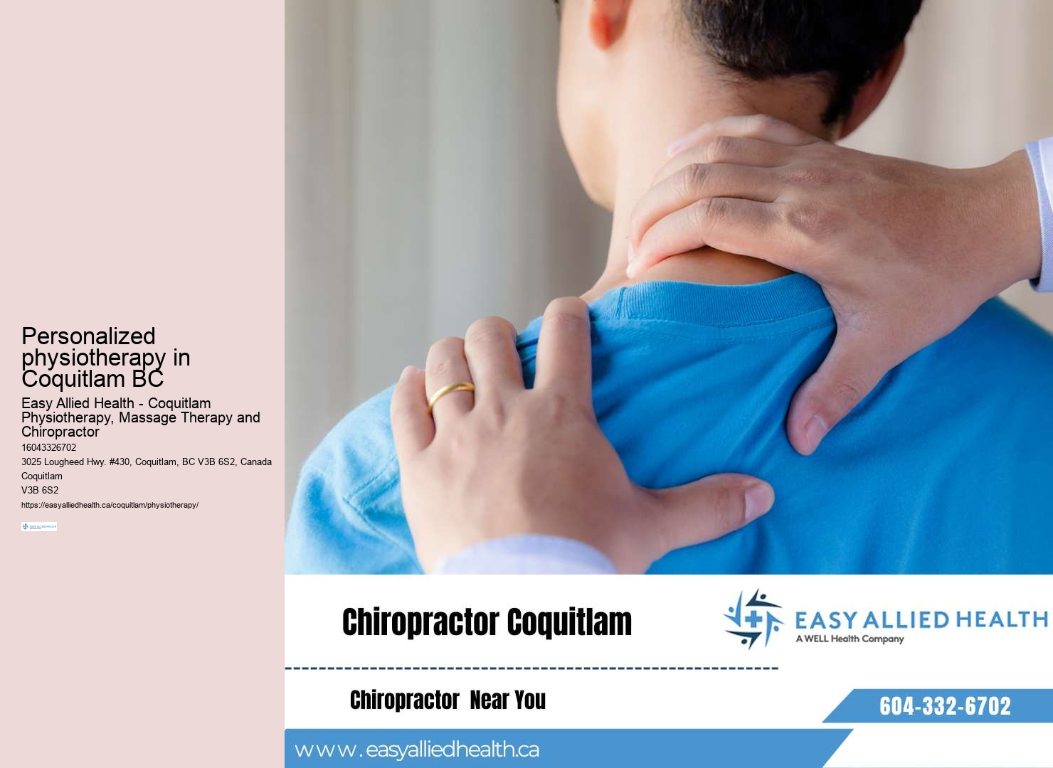 State-of-the-art physical therapy clinic Coquitlam BC