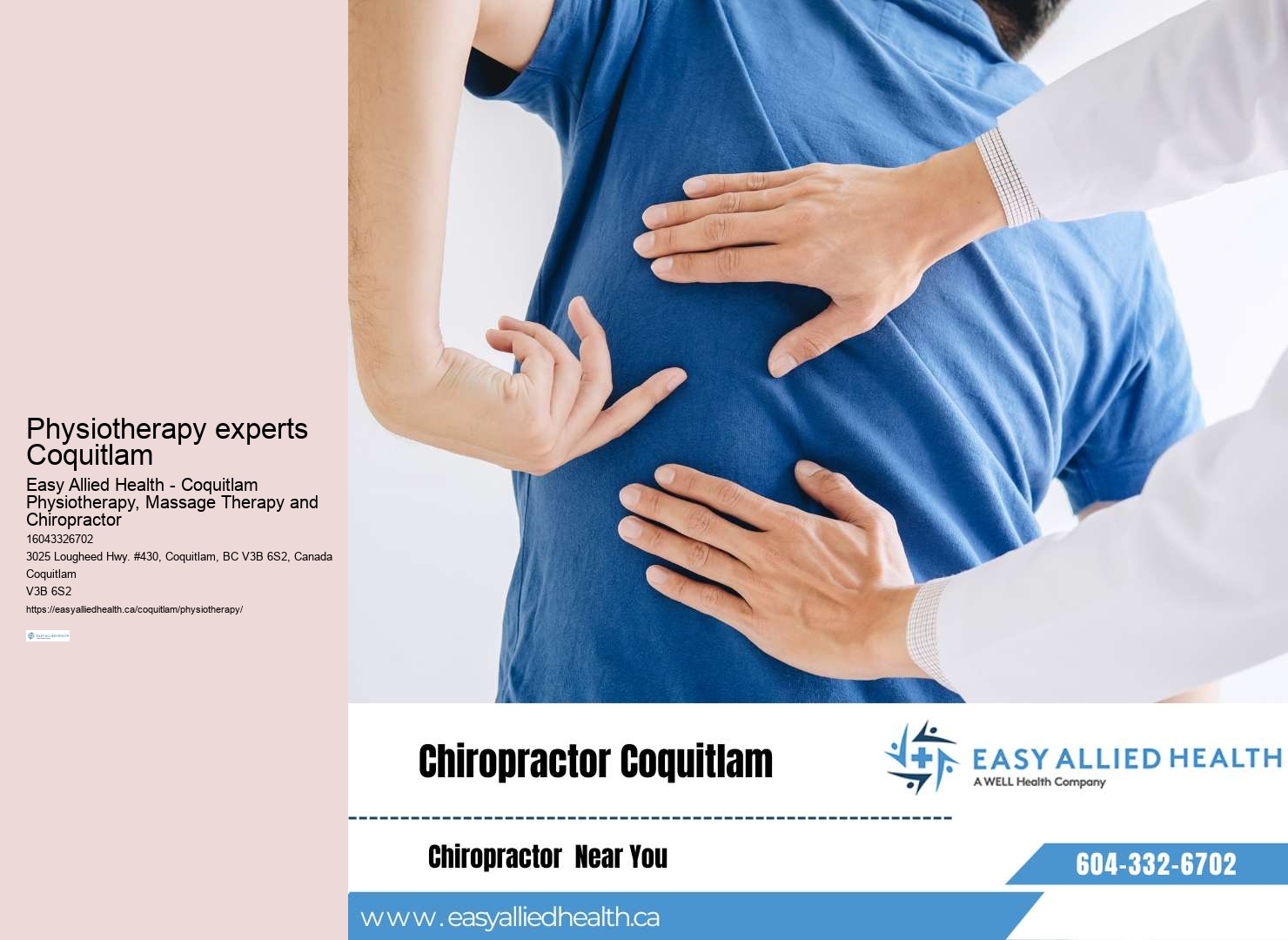 Coquitlam's premier center for injury rehabilitation