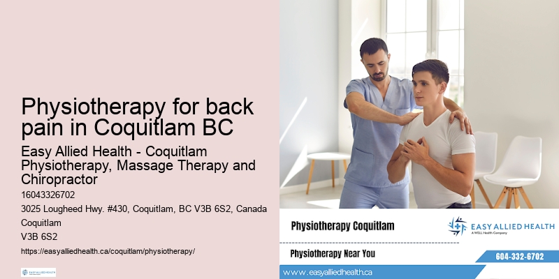 Physiotherapy for back pain in Coquitlam BC