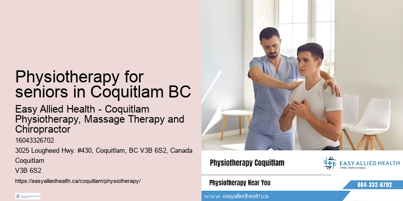 Physiotherapy for seniors in Coquitlam BC