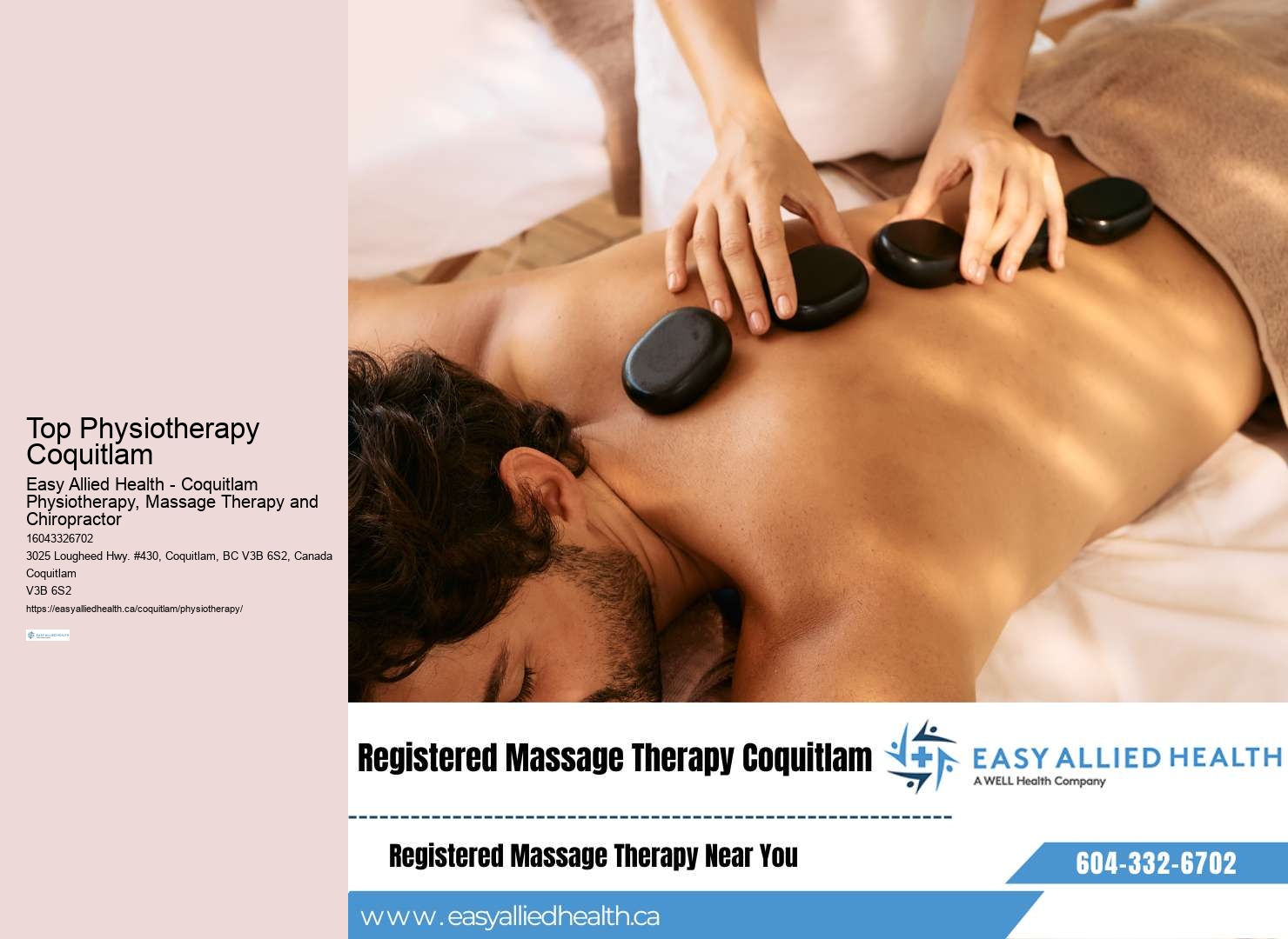 Exercise Therapy Coquitlam