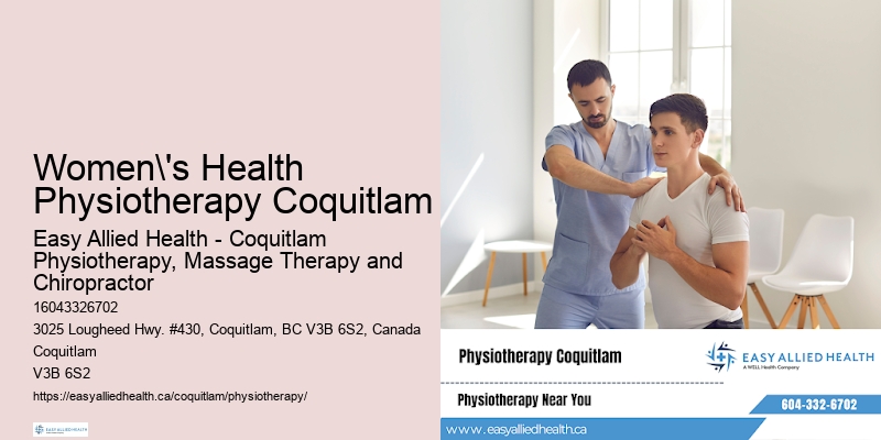 Women's Health Physiotherapy Coquitlam
