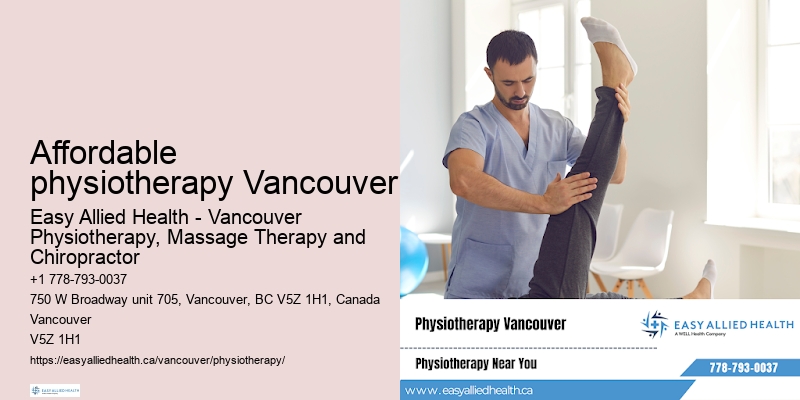 Affordable physiotherapy Vancouver