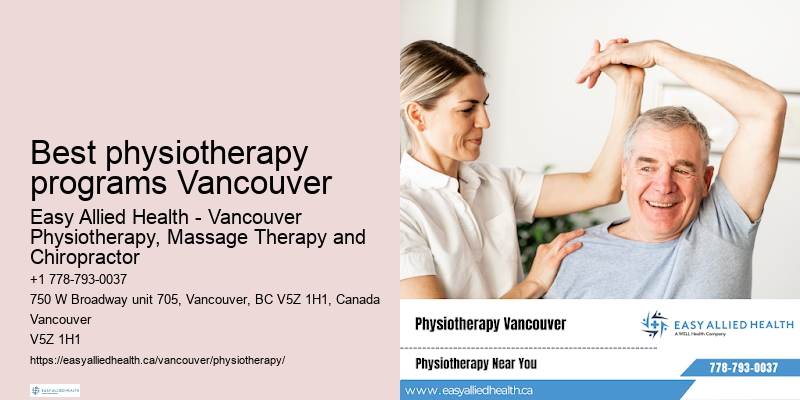 Best physiotherapy programs Vancouver physio for volleyball injuries