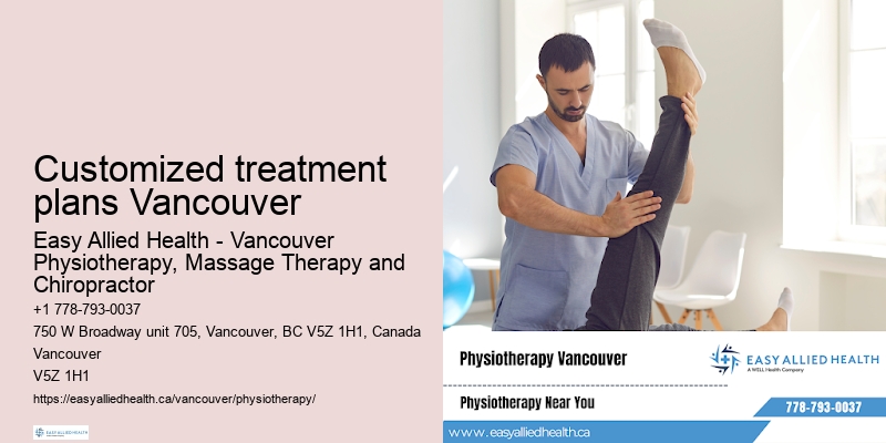Customized treatment plans Vancouver