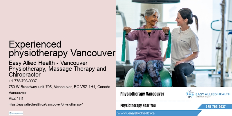 Convenient online physiotherapy booking Experienced physiotherapy Vancouver