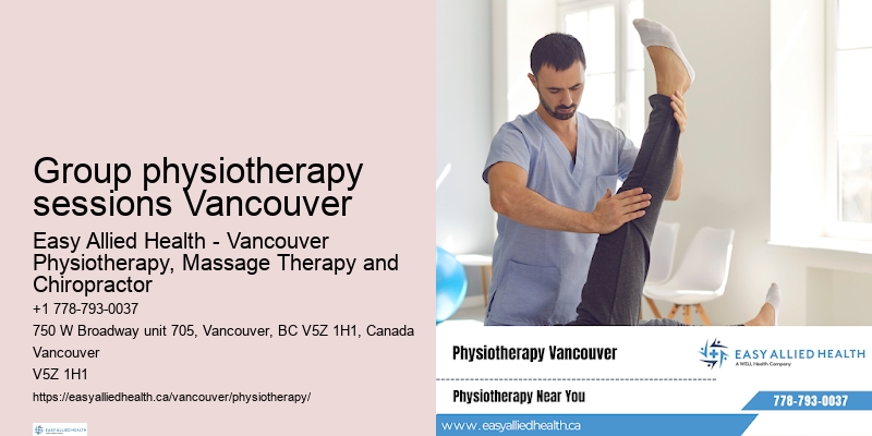 Group physiotherapy sessions Vancouver