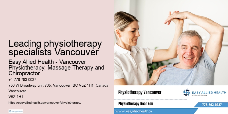 Leading physiotherapy specialists Vancouver physiotherapy for post-surgery
