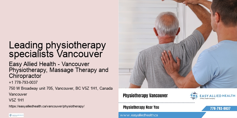 Physical therapy Leading physiotherapy specialists Vancouver