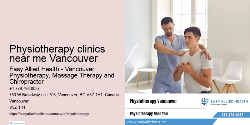 Physiotherapy clinics near me Vancouver's premier physiotherapy providers
