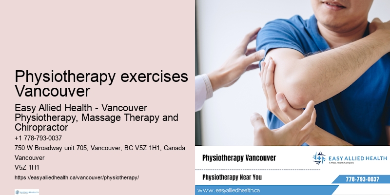 Physiotherapy exercises Vancouver's trusted rehabilitation services