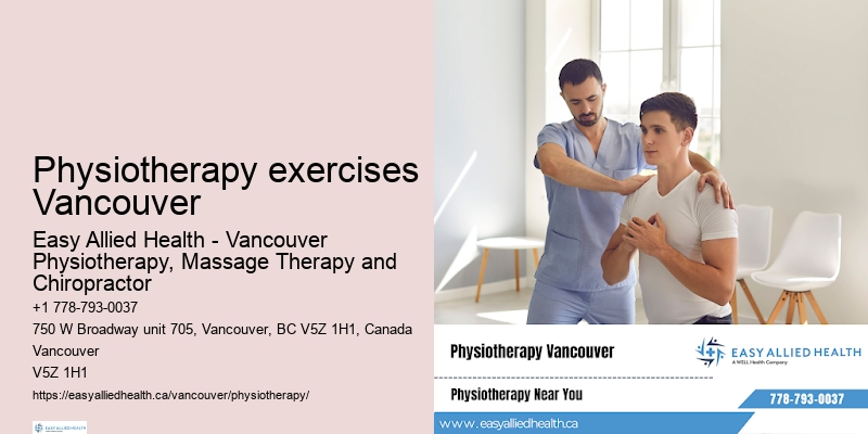 State-of-the-art physiotherapy Physiotherapy exercises Vancouver