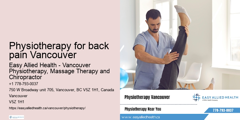 Physiotherapy for back pain Vancouver