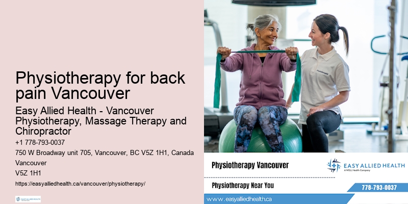 Physiotherapy for back pain Vancouver physiotherapy for athletes