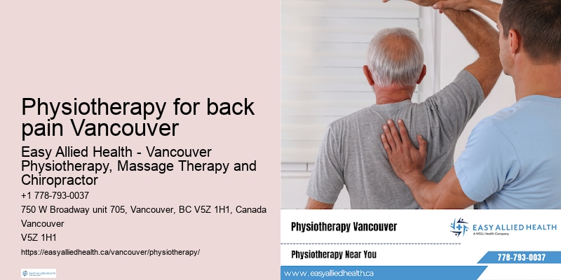 Physiotherapy for back pain Vancouver physio for dance injuries