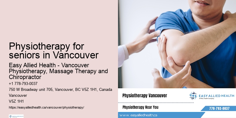 Advanced physiotherapy Physiotherapy for seniors in Vancouver