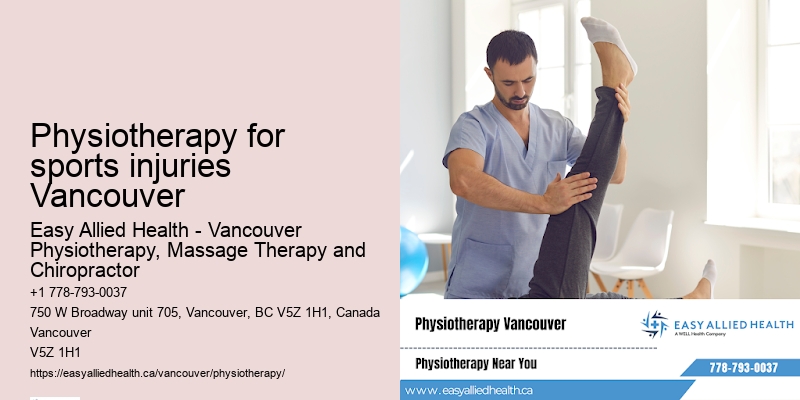 Physiotherapy for sports injuries Vancouver