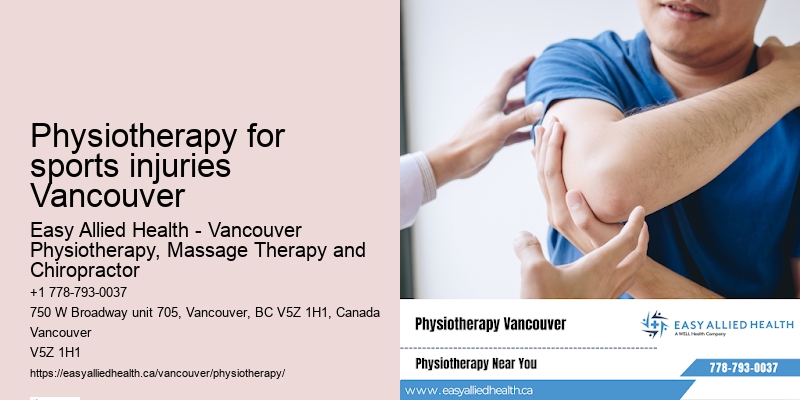 Private physiotherapy Physiotherapy for sports injuries Vancouver
