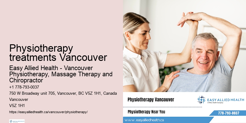 Downtown Physiotherapy treatments Vancouver physiotherapy services
