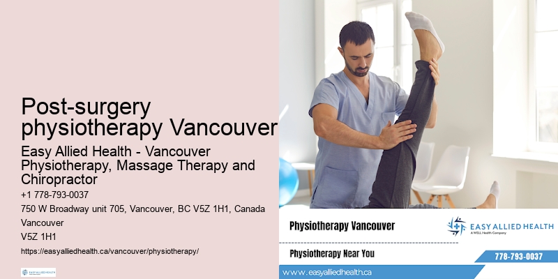 Expertise in treating seniors Post-surgery physiotherapy Vancouver