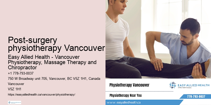 Post-surgery physiotherapy Vancouver physiotherapy for workplace injuries