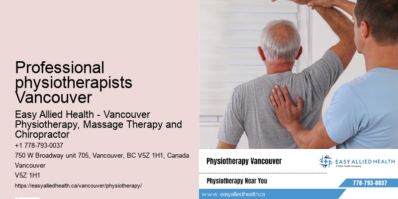 Leading-edge physiotherapy technology in Professional physiotherapists Vancouver