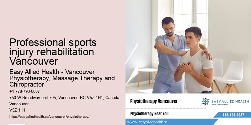 Personalized physiotherapy Professional sports injury rehabilitation Vancouver