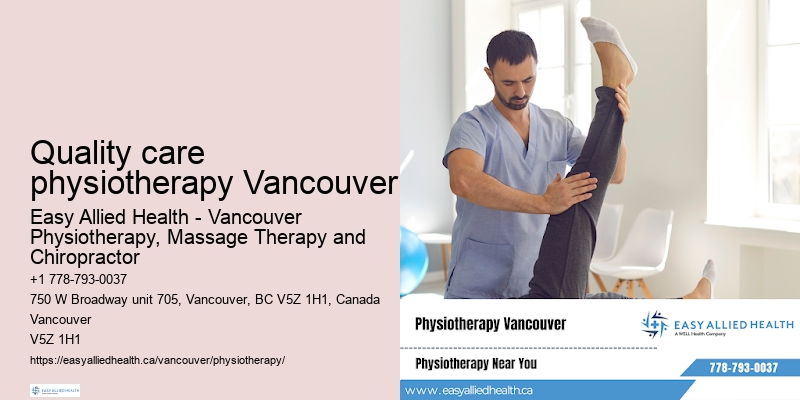 Quality care physiotherapy Vancouver pelvic floor physiotherapy