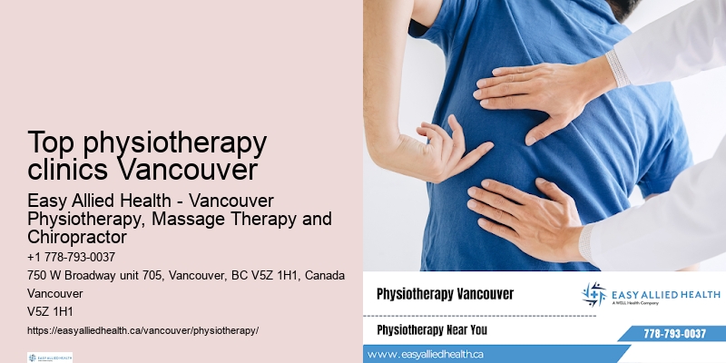 Top physiotherapy clinics Vancouver physiotherapy programs