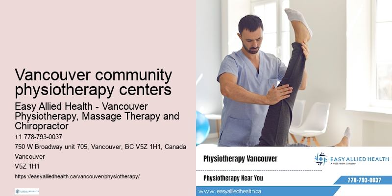 Vancouver community physiotherapy centers