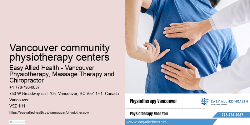 Innovative physiotherapy techniques for children in Vancouver community physiotherapy centers