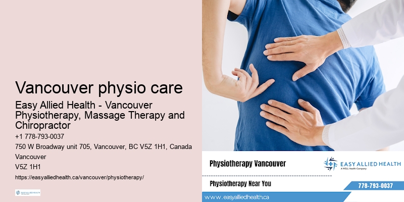 Reliable physiotherapy care Vancouver physio care