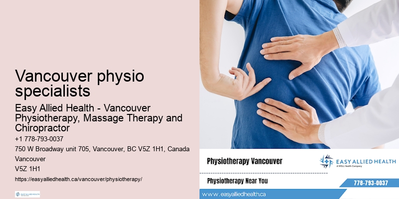 Hassle-free physiotherapy booking Vancouver physio specialists