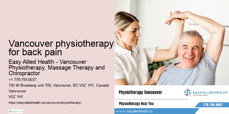 Quality physiotherapy care Vancouver physiotherapy for back pain