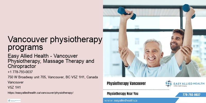 Vancouver physiotherapy programs physiotherapy for frozen shoulder