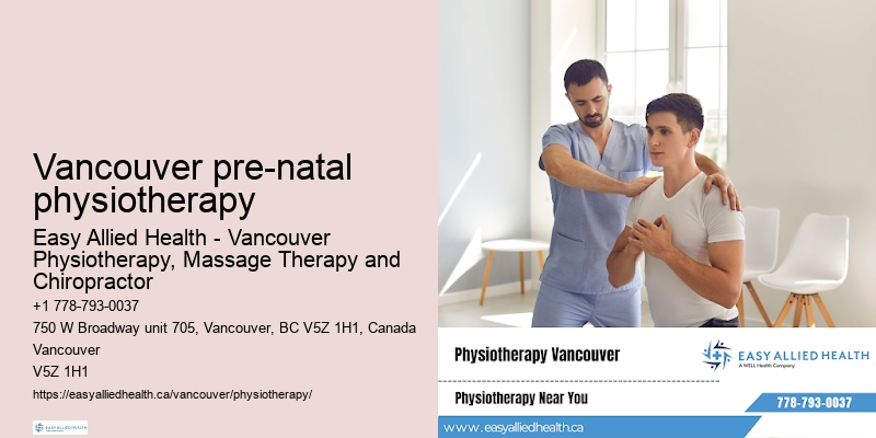 Group physiotherapy sessions Vancouver pre-natal physiotherapy