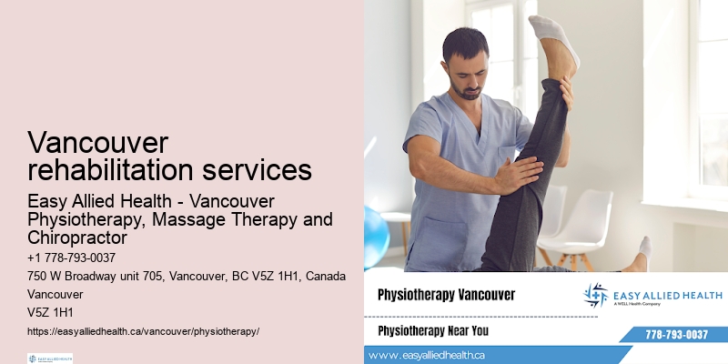 Vancouver rehabilitation services