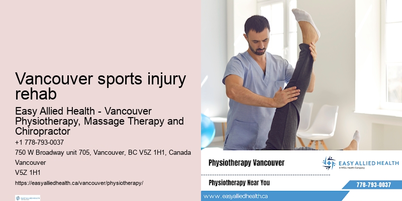 Vancouver sports injury rehab community physiotherapy centers