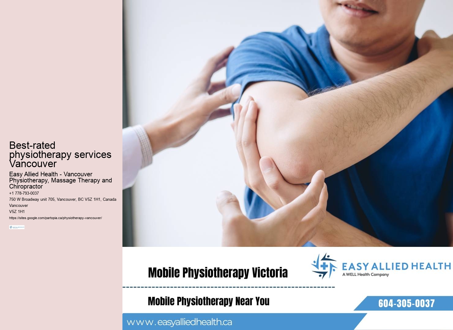 Physiotherapy Downtown Vancouver