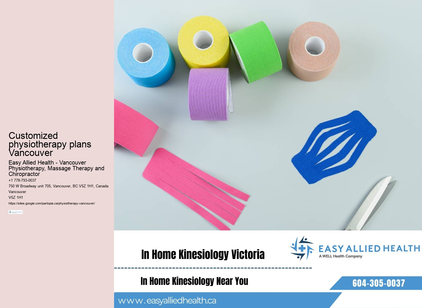Postpartum physio Vancouver