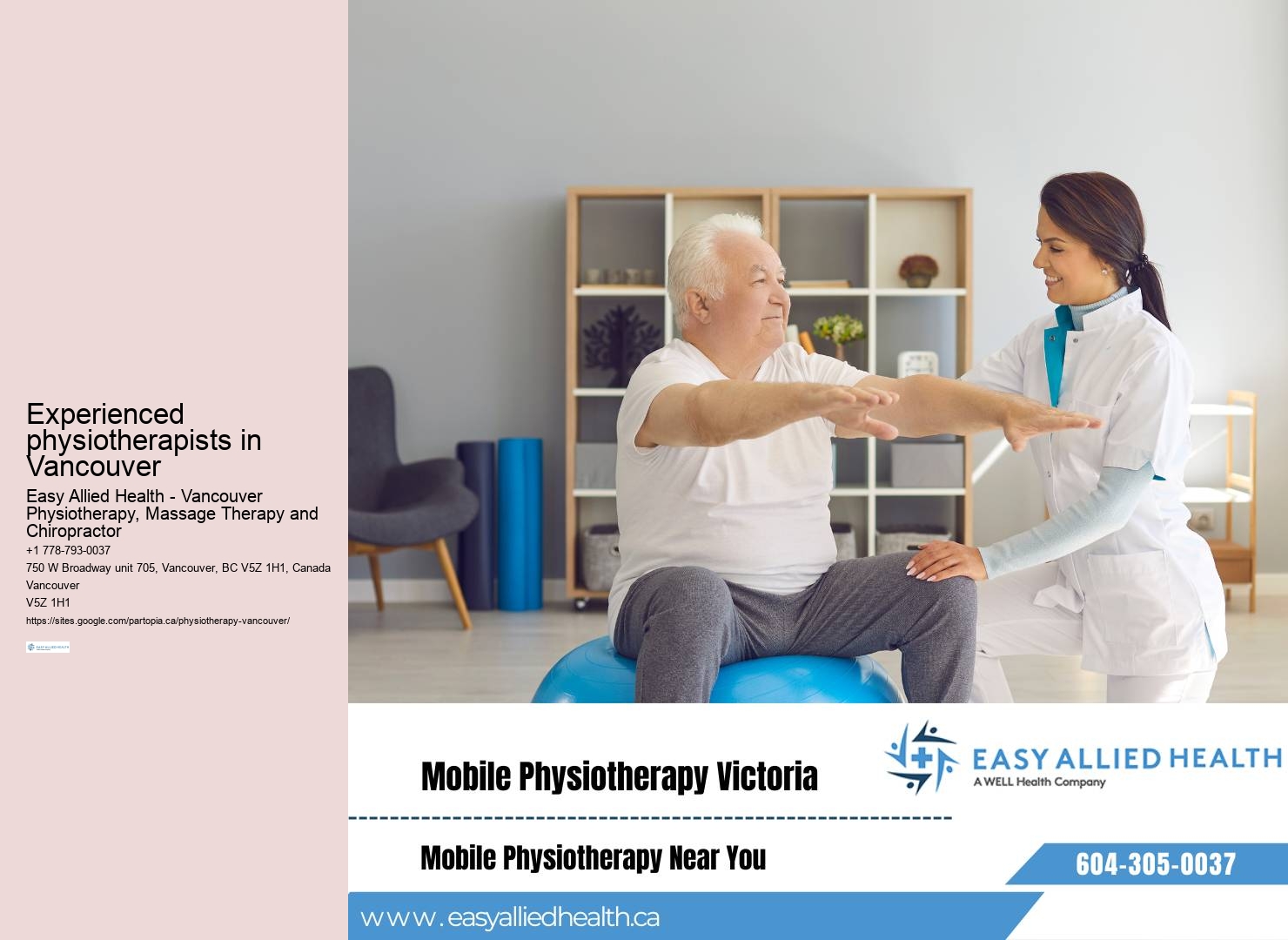 Specialized physiotherapy in Vancouver